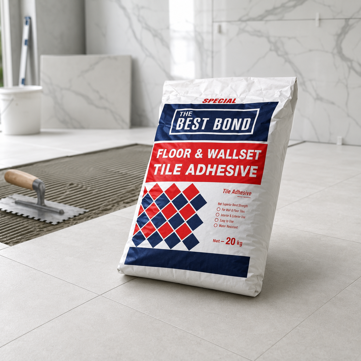 The Best Bond during tile installation